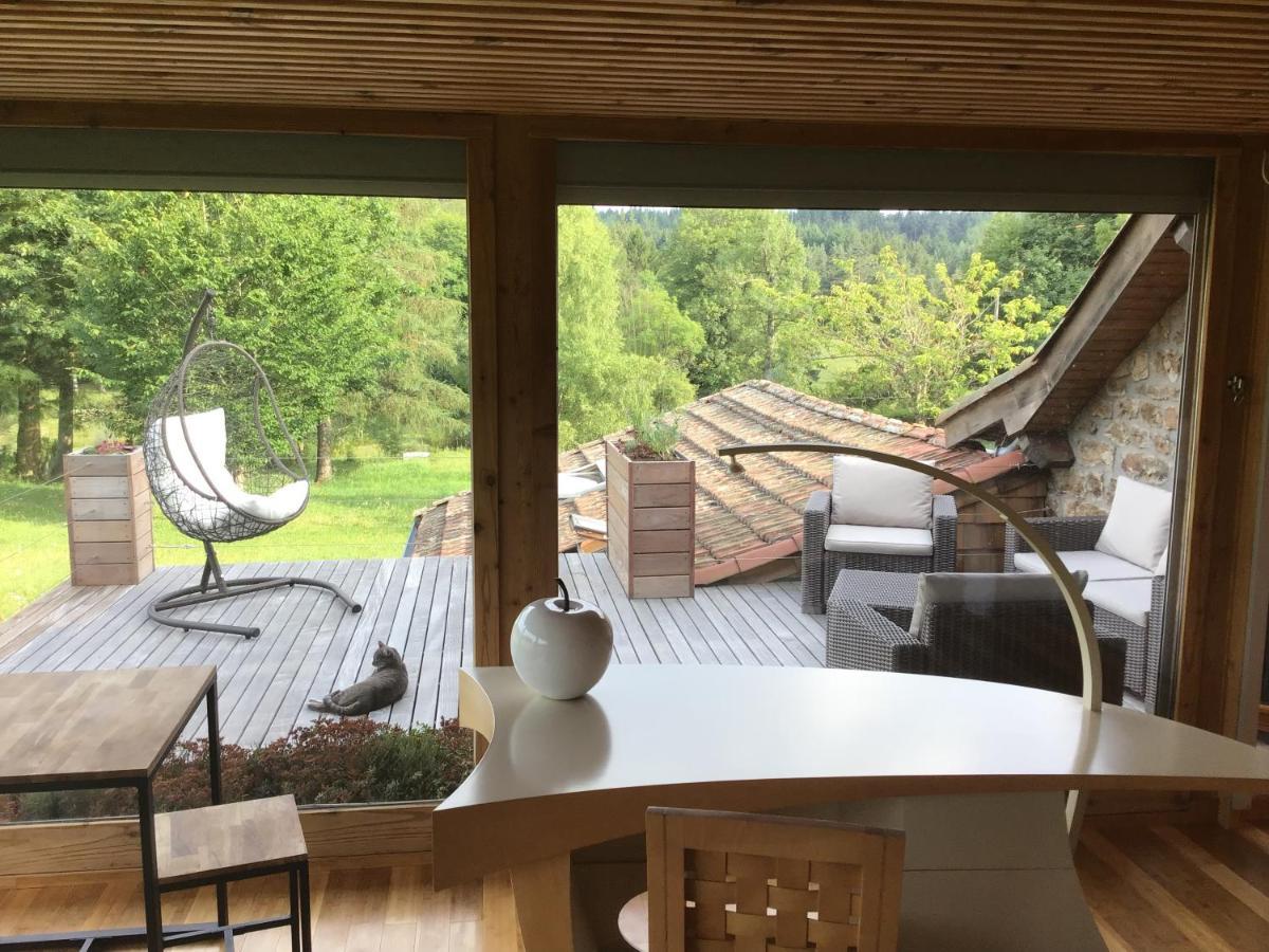 Une suite à la campagne Le Chambon-sur-Lignon Exterior foto