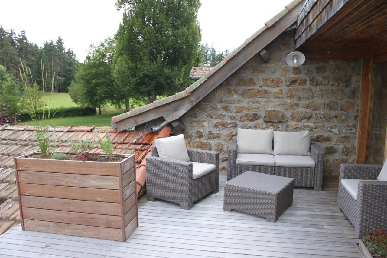 Une suite à la campagne Le Chambon-sur-Lignon Exterior foto